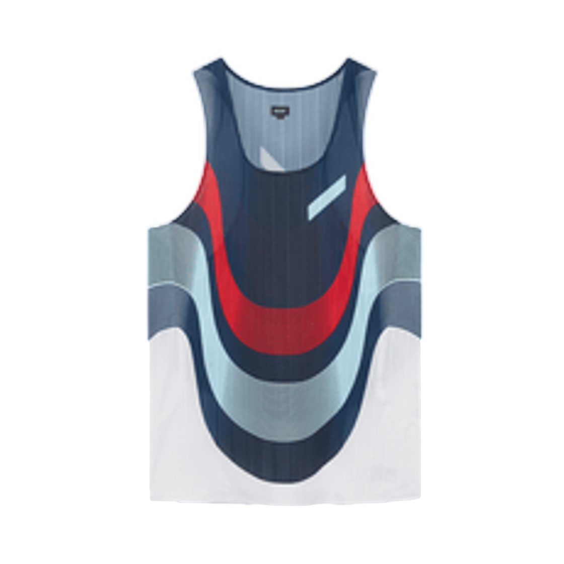 소어 러닝 레이스 베스트 2.0 네이비 레드 화이트 스트라이프(Soar Running Race Vest 2.0 Navy Red White Stripe)