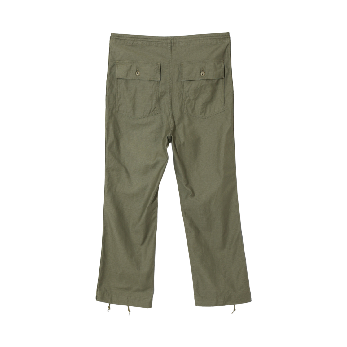 니들스 스트링 퍼티그 팬츠 리버스드 사틴 올리브(Needles String Fatigue Pants Reversed Sateen Olive) - 2