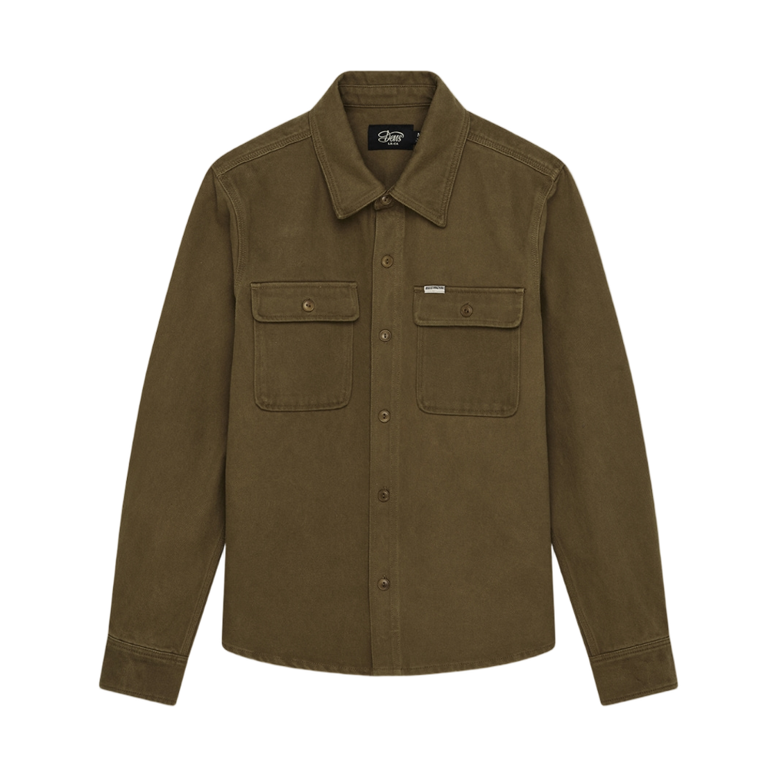 데우스 엑스 마키나 베케이 오버다이 셔츠 브라운(Deus Ex Machina Vacay Overdye Shirt Brown) - 1