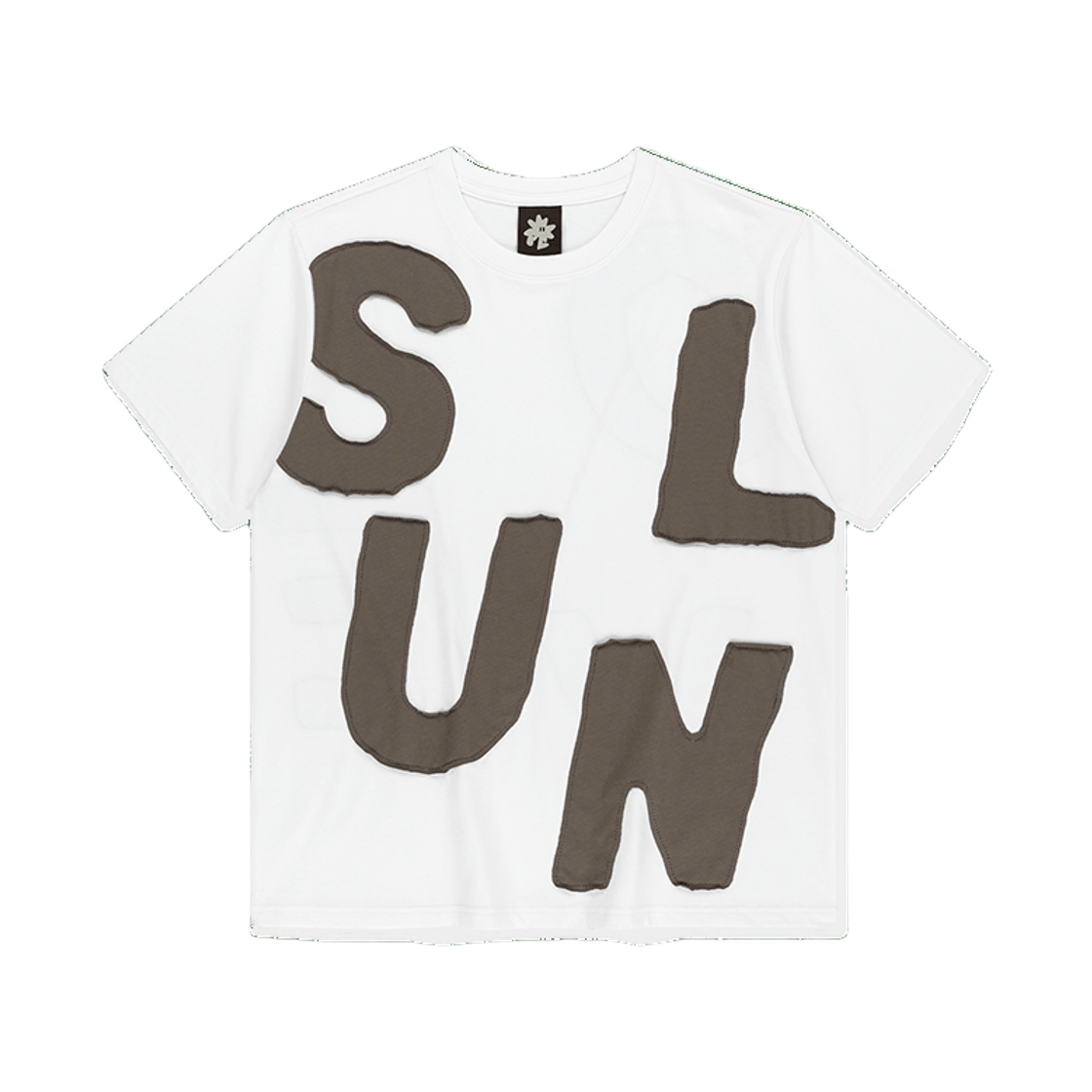 [트리플적립]썬러브 캐피탈 티 화이트/타우페([트리플적립]SUNLOVE Capital Tee White/Taupe)