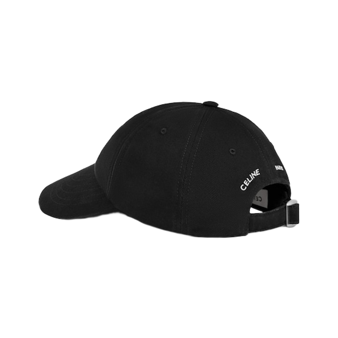셀린느 비비안 캡 코튼 트윌 블랙 화이트(Celine Vivienne Cap in Cotton Twill Black White) - 2