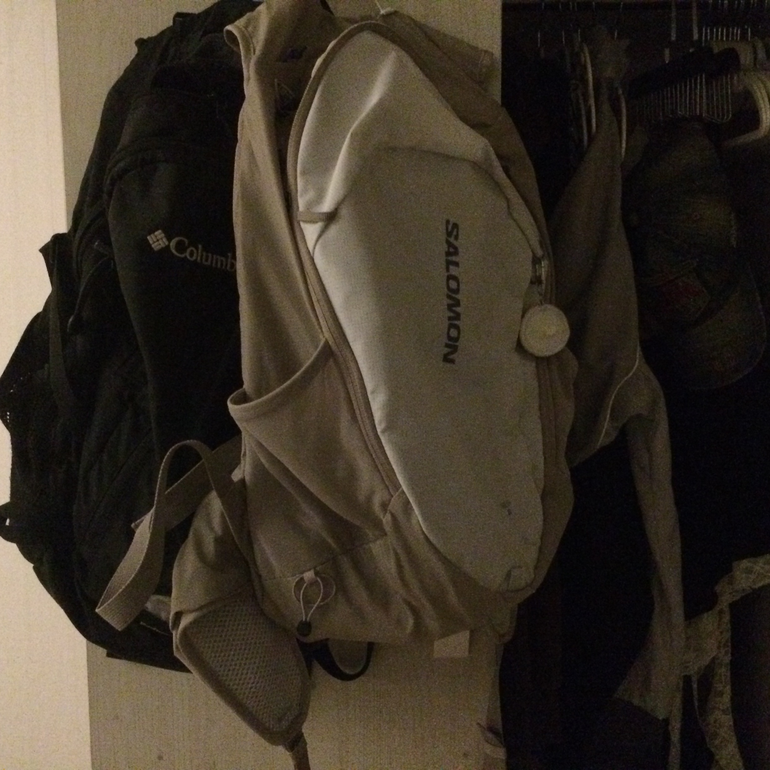 Salomon Trailblazer 20 Vintage Khaki Glacier Grey 착용 스타일 - 2