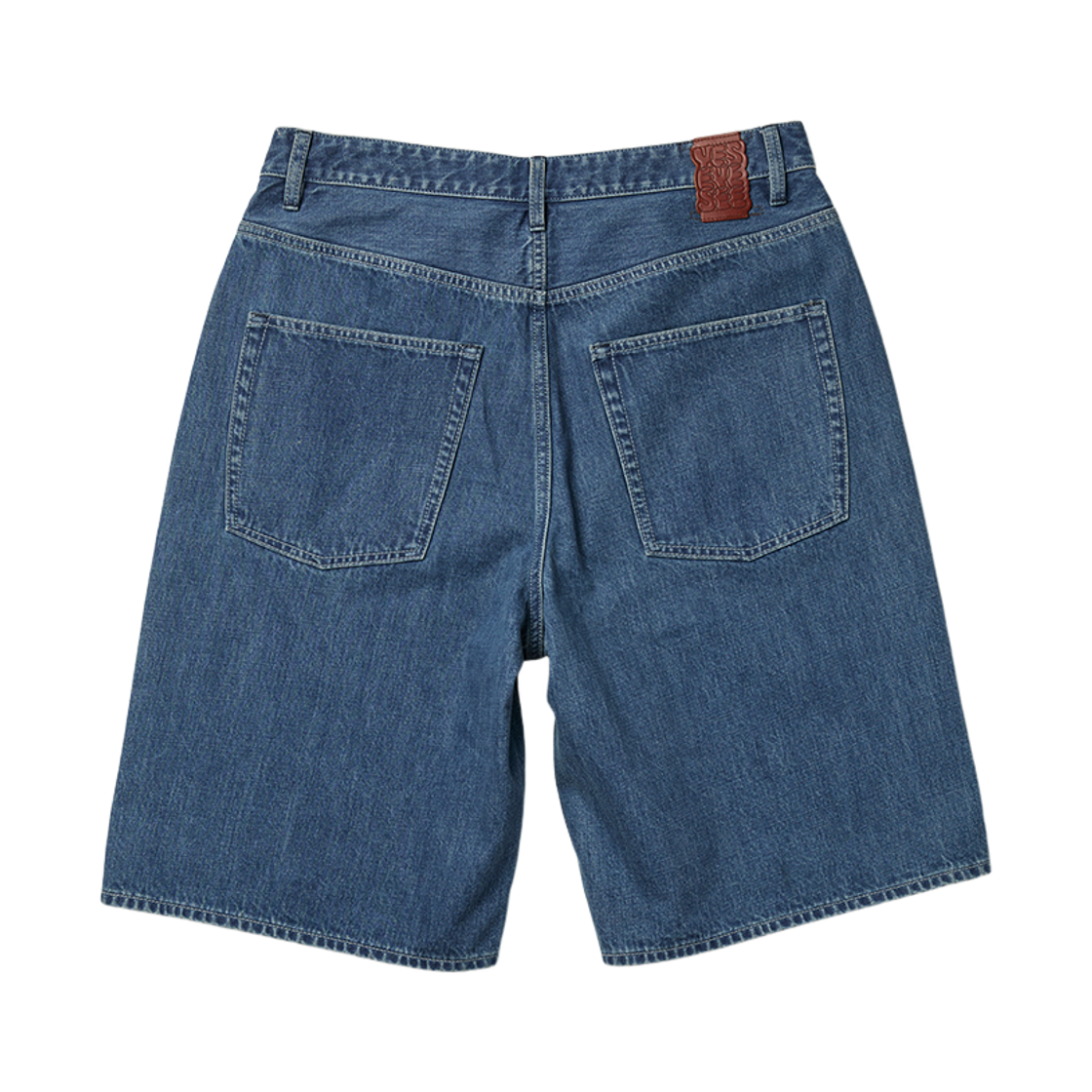 [더블적립]예스아이씨 카프 컷 데님 쇼츠 미디엄 인디고([더블적립]YESEYESEE Calf Cut Jort Medium Indigo) - 2