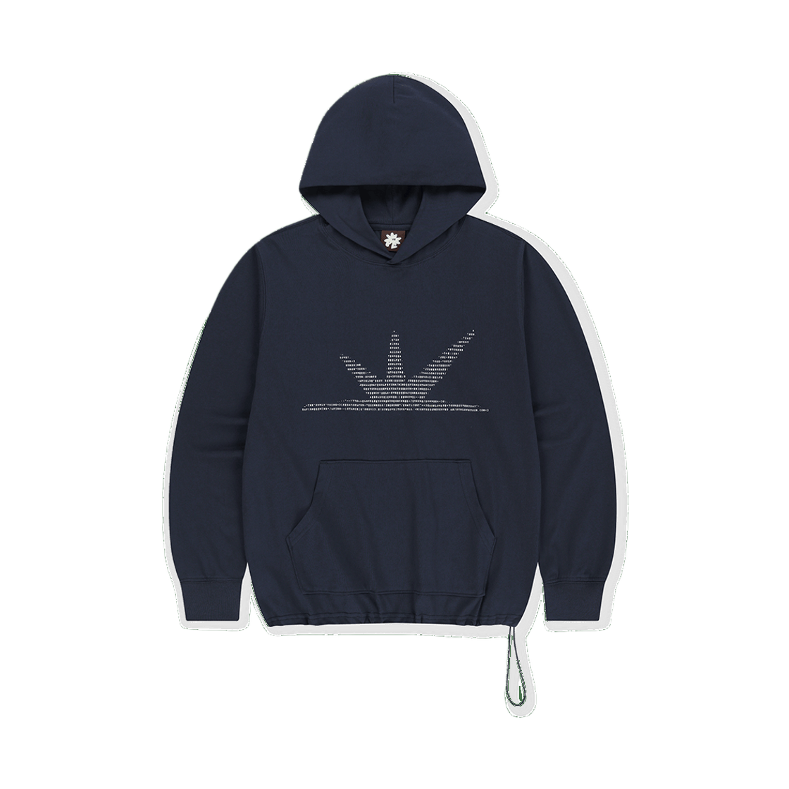 [5% 적립] 썬러브투어 아스키 데이브레이크 롱 슬리브 후디드 티 네이비([5% 적립] sunlovetour ASCII Daybreak LS Hooded Tee Navy)