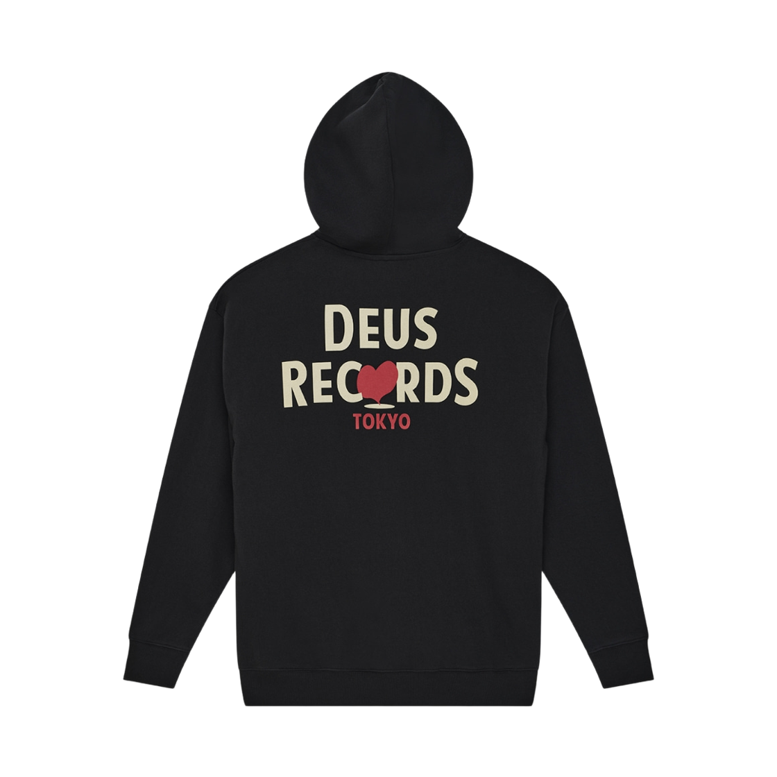 - Deus Ex Machina Deep Cut Hoodie Black