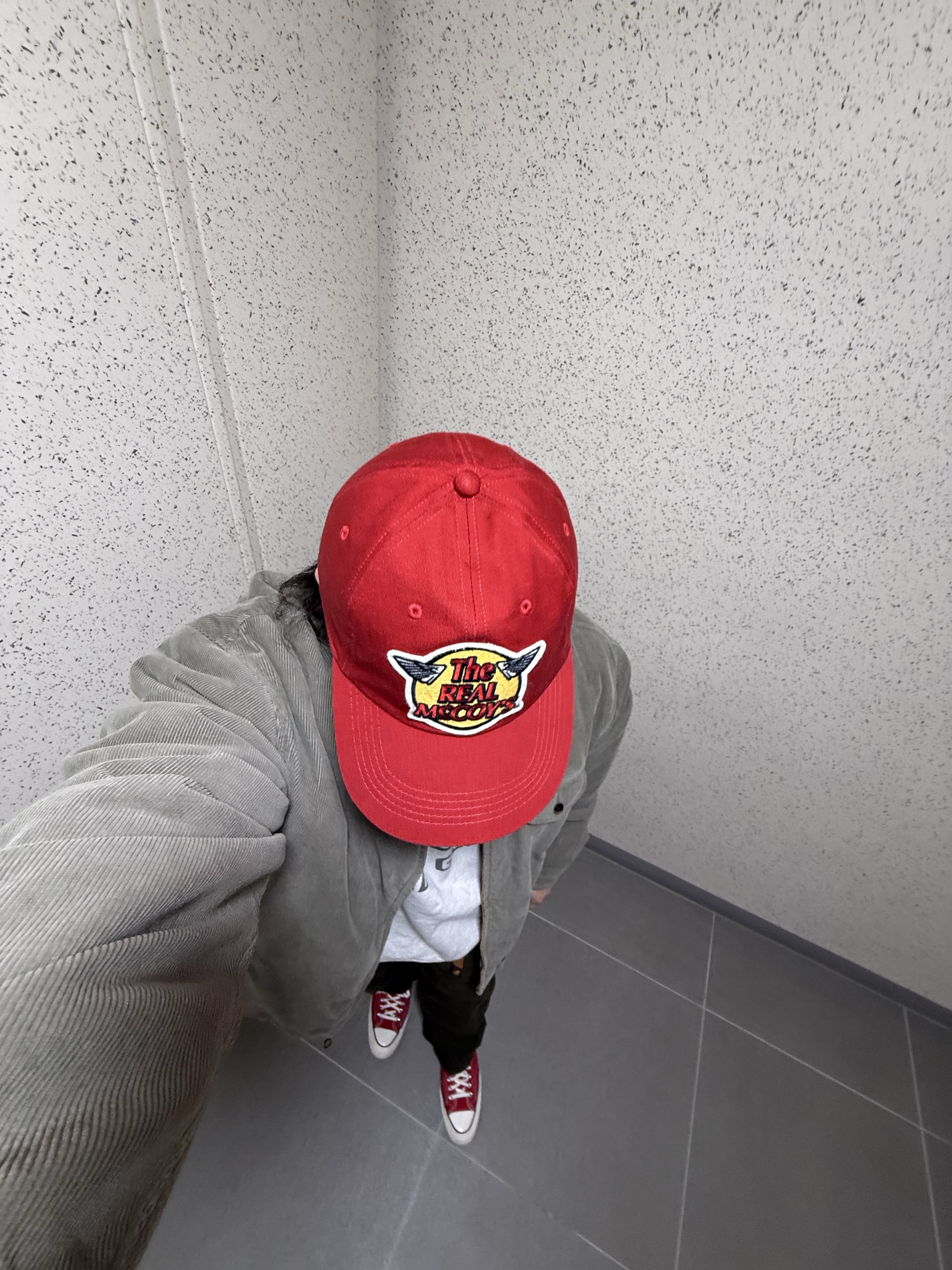 Converse Chuck 70 Ox Vintage Canvas Enamel Red 착용 스타일 - 3