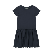 COYSEIO 038 Shirring Over One Piece Navy