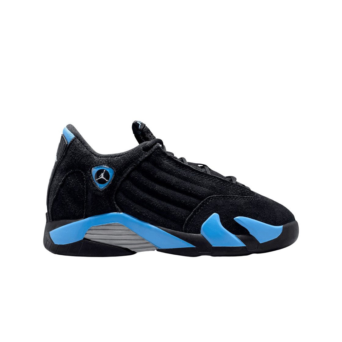 (PS) 조던 14 레트로 블랙 앤 유니버시티 블루((PS) Jordan 14 Retro Black and University Blue)