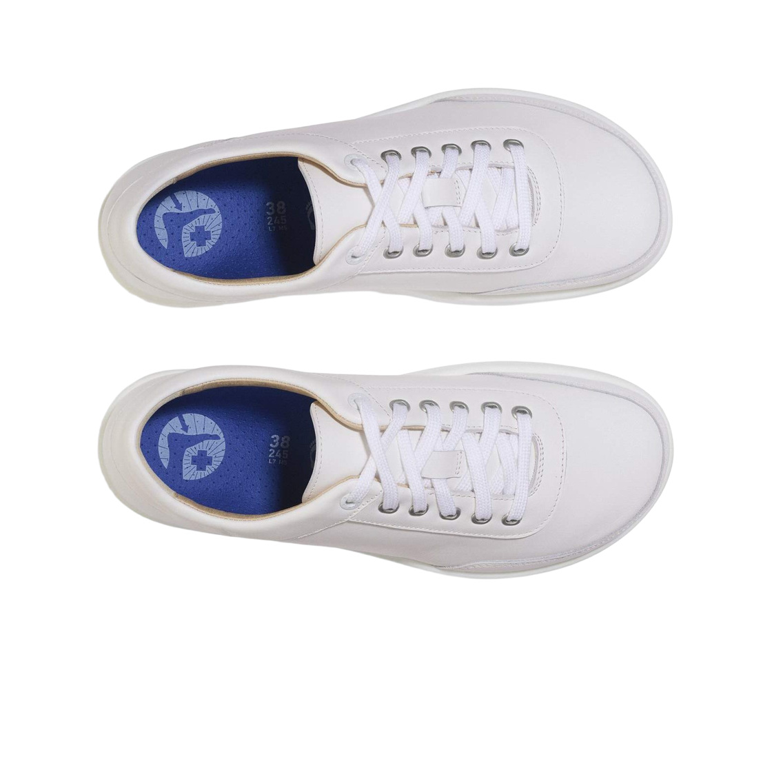 버켄스탁 호네프 365 내츄럴 레더 화이트 - 레귤러(Birkenstock Honnef 365 Natural Leather White - Regular) - 2