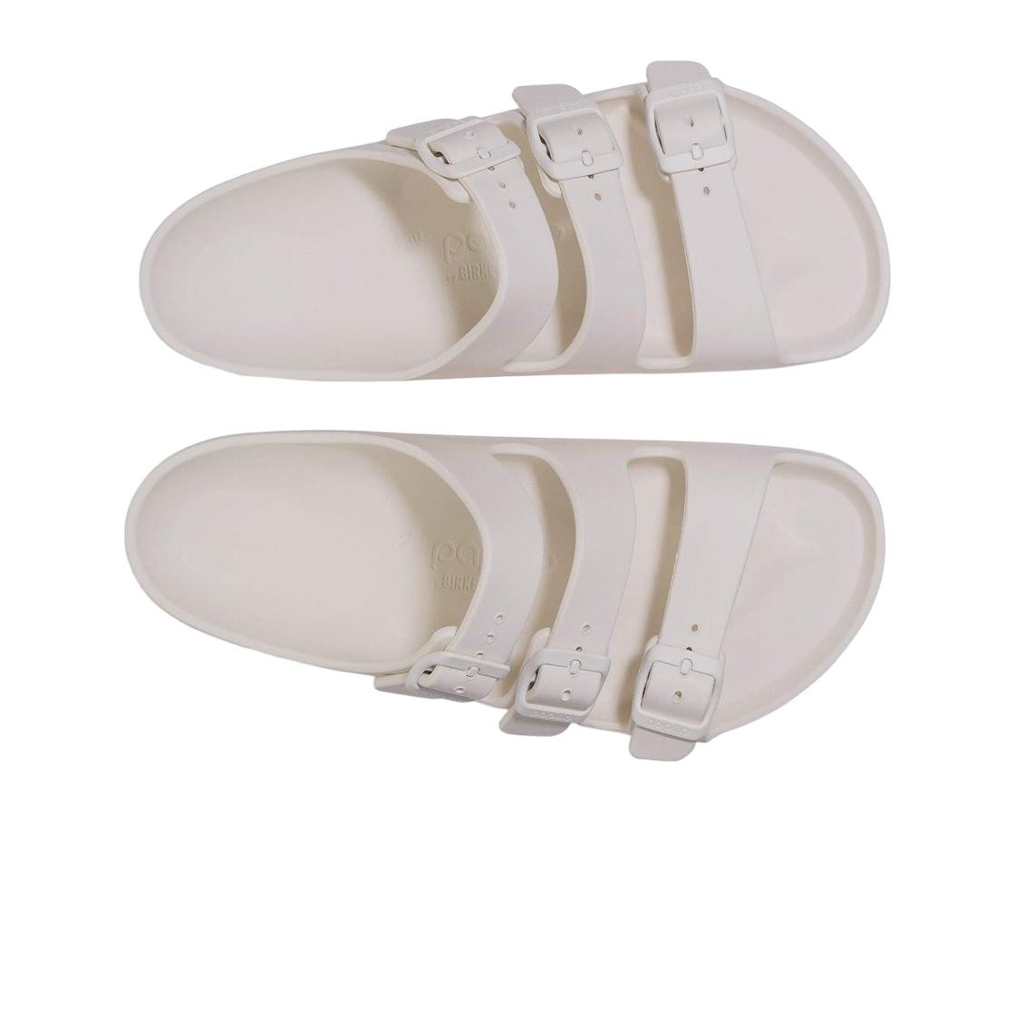 (W) 버켄스탁 플로리다 플렉스 플랫폼 에그쉘 - 내로우((W) Birkenstock Florida Flex Platform Eggshell - Narrow) - 2