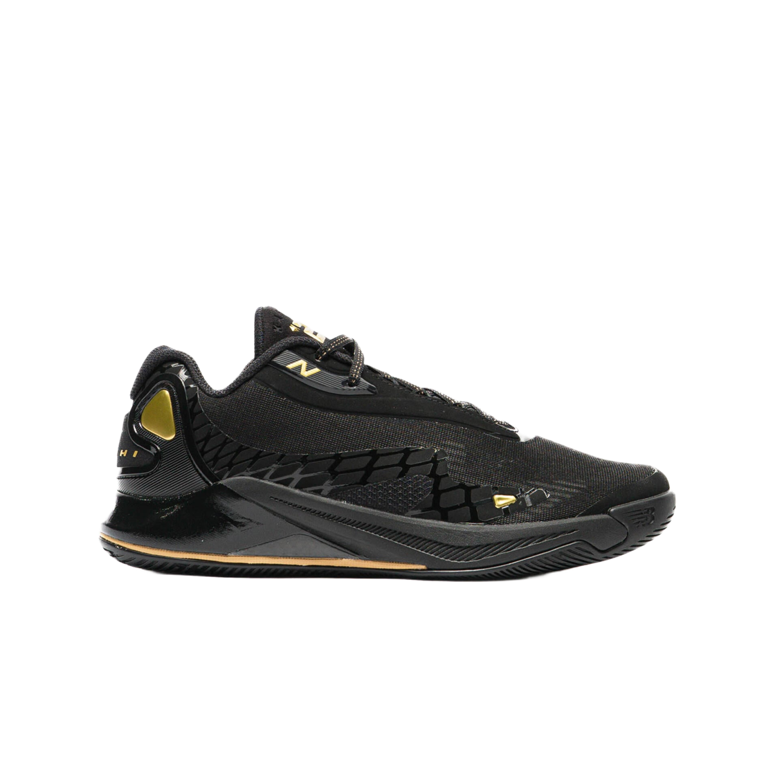 BBKLSWG4 New Balance Kawhi 4 Black Gold - 2E Wide