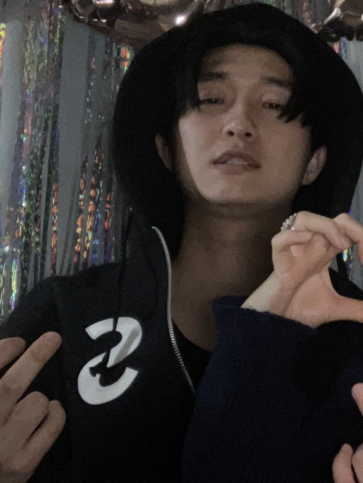 Supreme S Logo Zip Up Hooded Sweatshirt Black - 25FW, Supreme S Logo Zip Up Hooded Sweatshirt Woodland Camo - 25FW 착용 스타일 - 10
