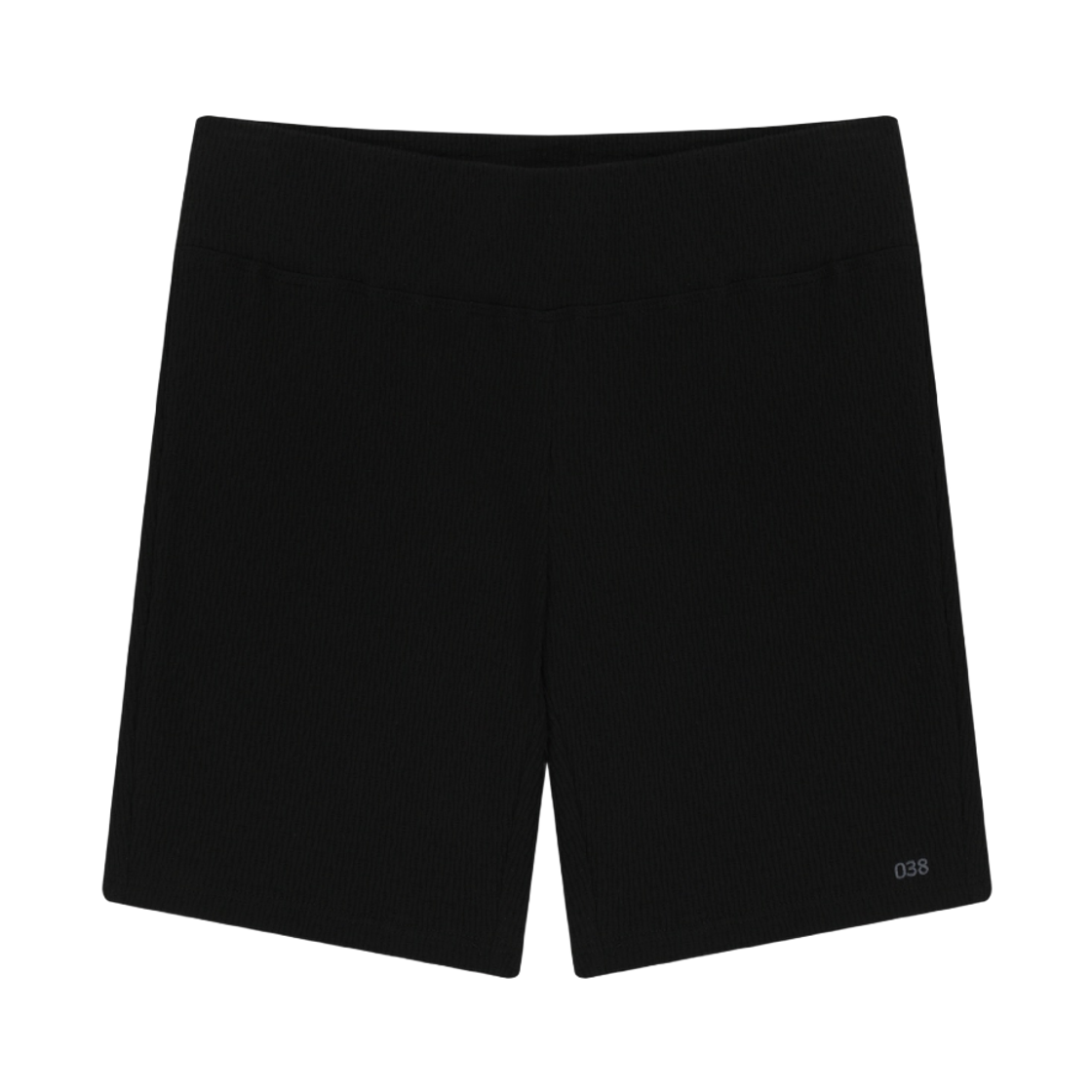 CY26FSBTSS304 COYSEIO 038 Mini Waffle Biker Shorts Black