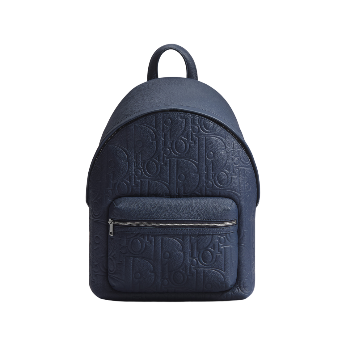 1ESBA199LLD-H523 Dior Rider 2.0 Zipped Backpack Dior Gravity Leather Navy Blue