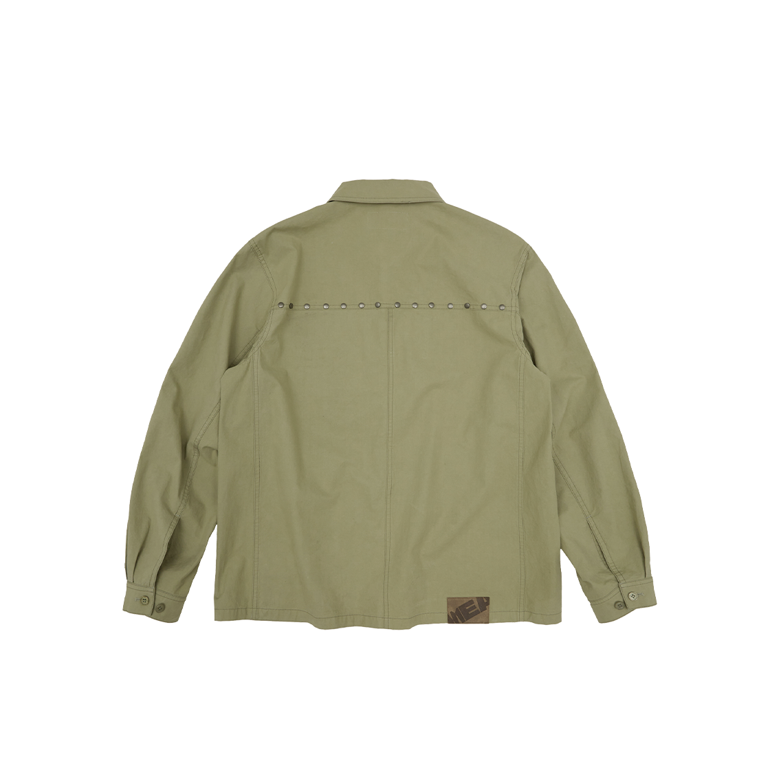 메아 스터드 초어 자켓 라이트 올리브(MEA Stud Chore Jacket Light Olive) - 2