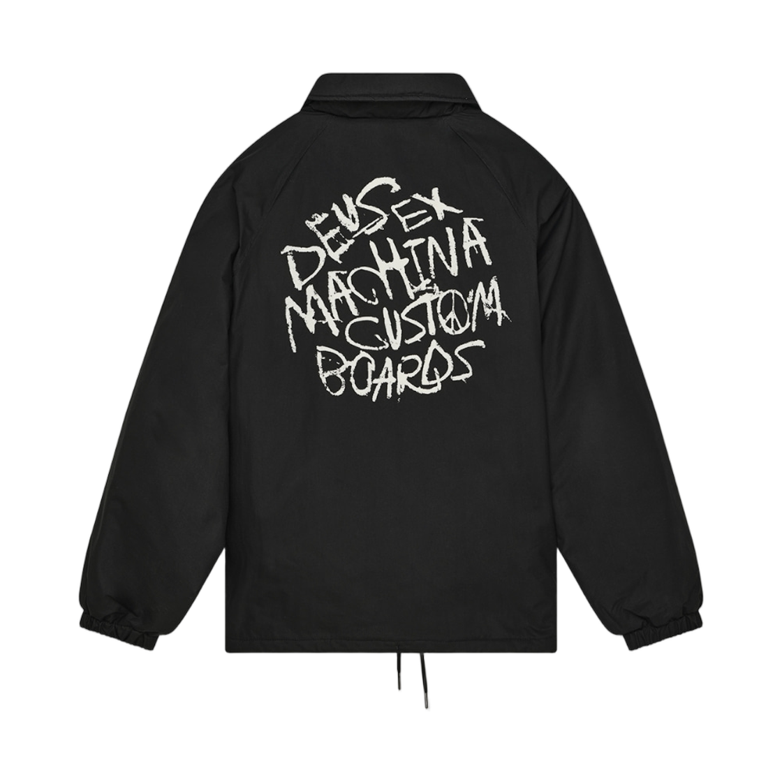데우스 엑스 마키나 스크롤러 코치 자켓 차콜(Deus Ex Machina Scrawler Coach Jacket Charcoal)