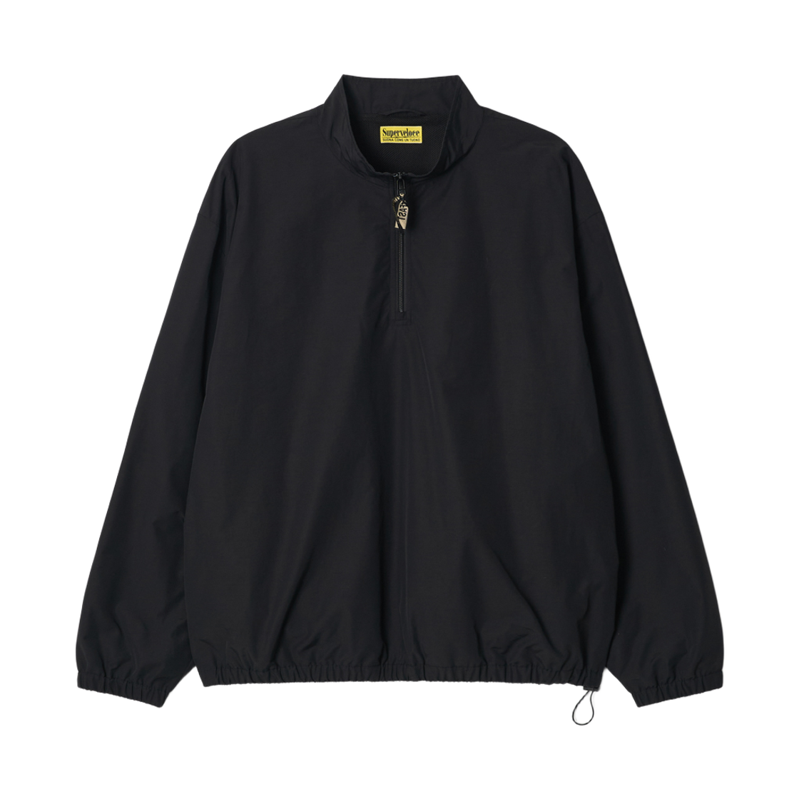 슈퍼벨로체 밀리아 쿼터 집 자켓 블랙(SUPERVELOCE Miglia Quarter Zip Jacket Black) - 2