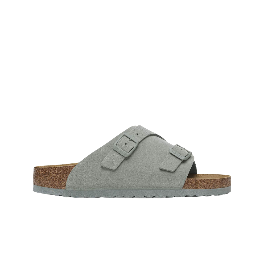 버켄스탁 취리히 스웨이드 레더 퓨어 세이지 - 레귤러(Birkenstock Zurich Suede Leather Pure Sage - Regular) - 1