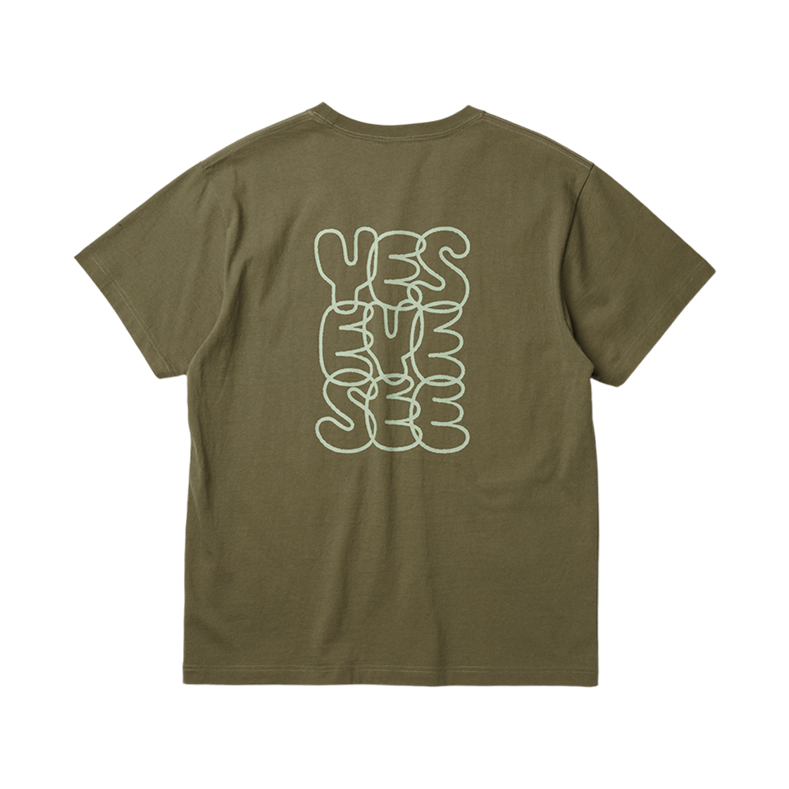[더블적립]예스아이씨 씨로고 티 카키([더블적립]YESEYESEE C-Logo Tee Khaki) - 2