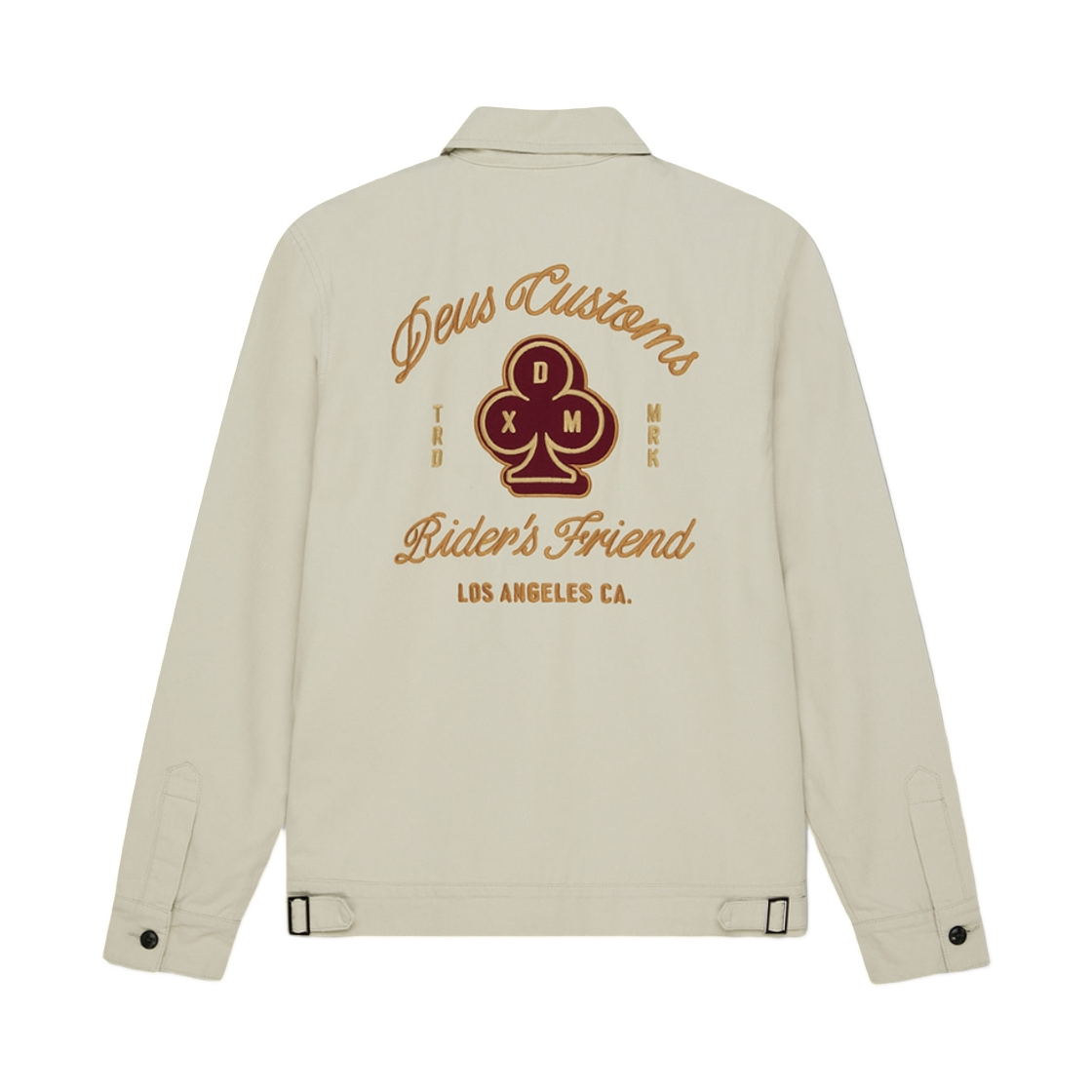 데우스 엑스 마키나 바스토 클럽 자켓 아이보리(Deus Ex Machina Basto Club Jacket Ivory)