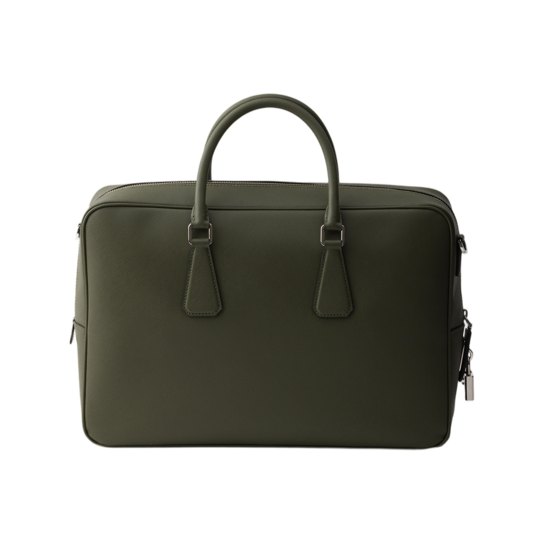 프라다 사피아노 레더 워크 백 로든(Prada Saffiano Leather Work Bag Loden) - 2