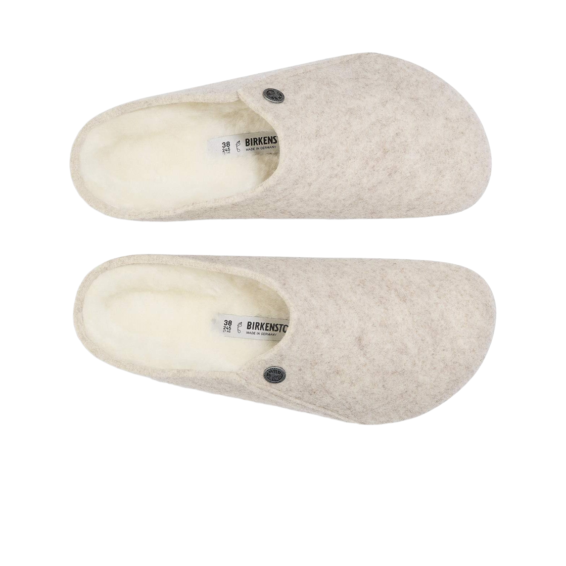 버켄스탁 체르마트 셔링 에그녹 - 레귤러(Birkenstock Zermatt Shearling Eggnog - Regular) - 2