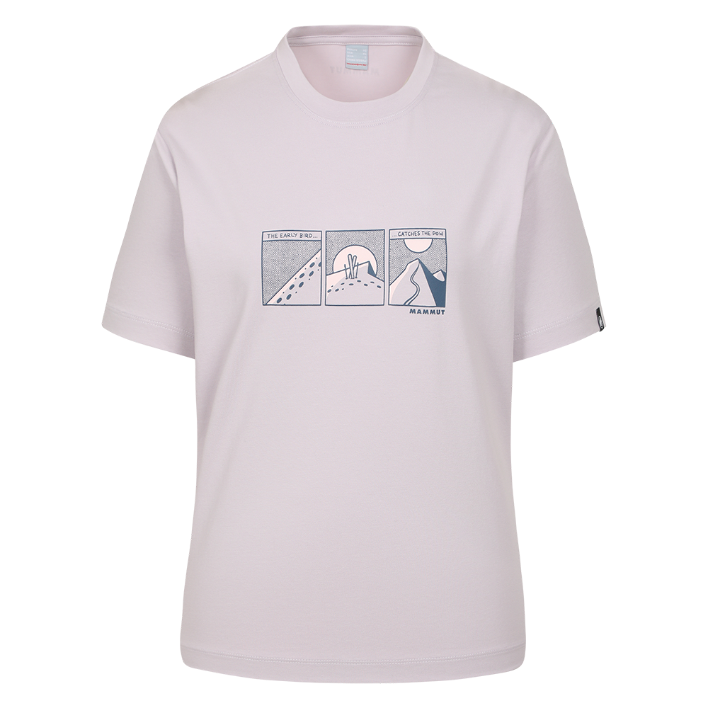 M21F5TR108 MAMMUT Early Bird T-Shirt Women Pink