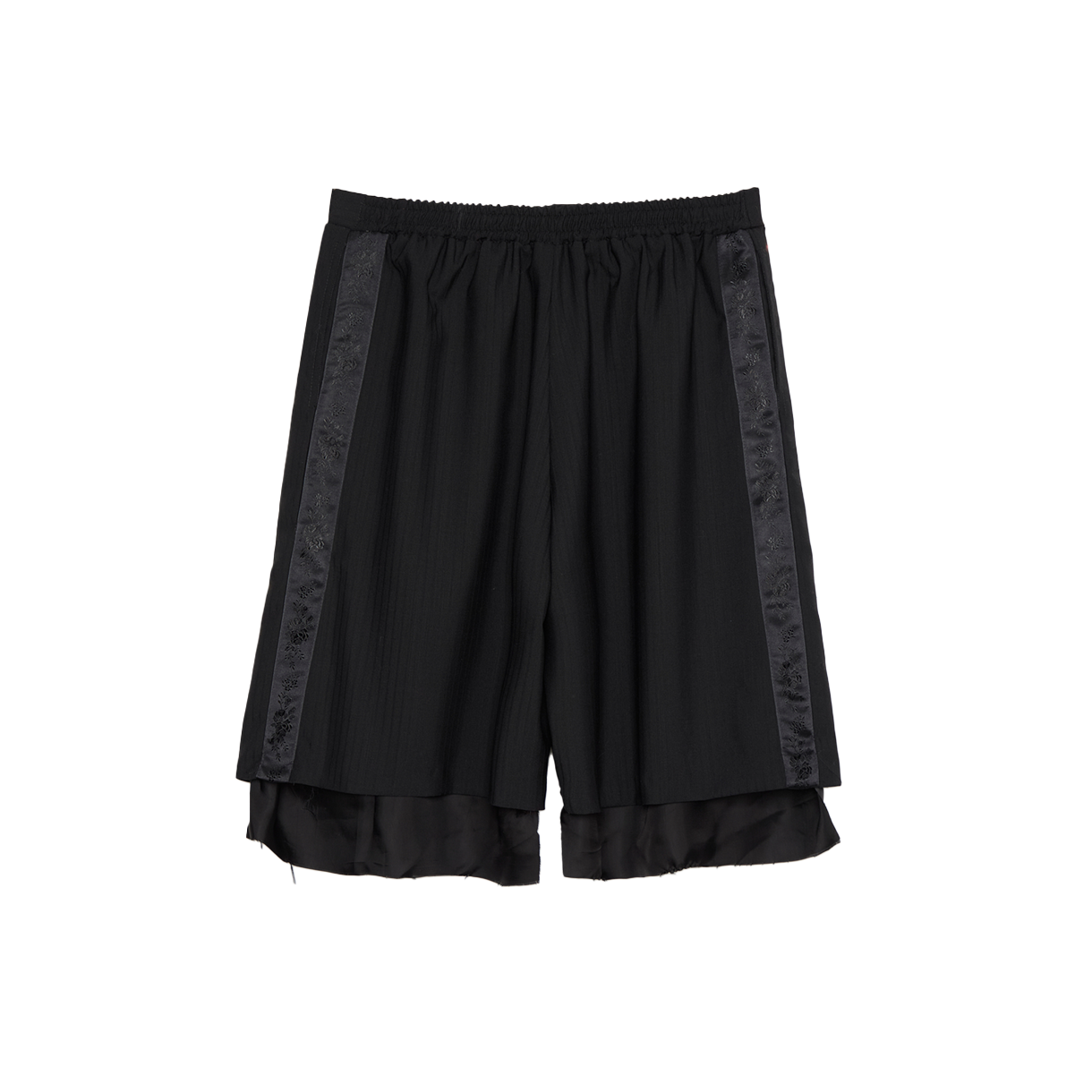 에드워드 커밍 익스플로디드 라이닝 쇼츠 블랙 - 26SS(Edward Cuming Exploded Lining Short Black - 26SS)