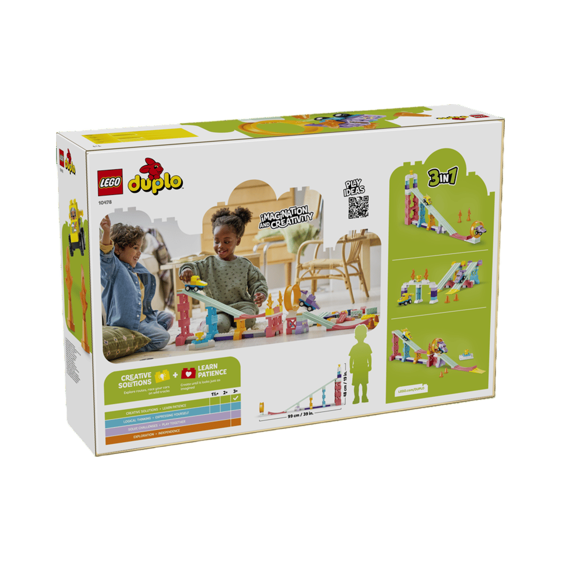 레고 듀플로 3 in 1 창의력 경사로와 자동차(Lego Duplo 3 in 1 Creative Ramps with Vehicles) - 2