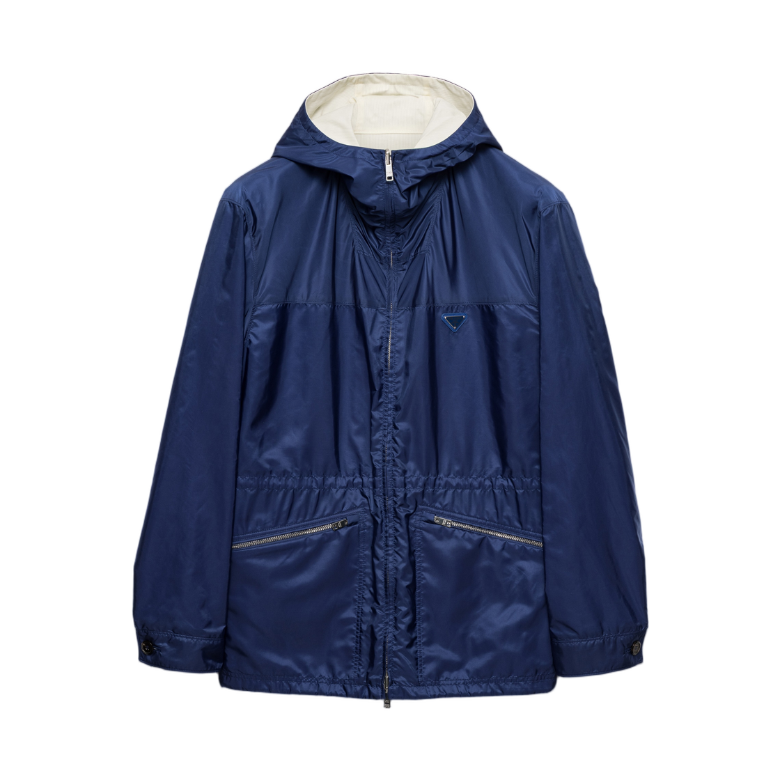 프라다 리나일론 자켓 라이트 블루 내츄럴(Prada Re-Nylon Jacket Light Blue Natural)