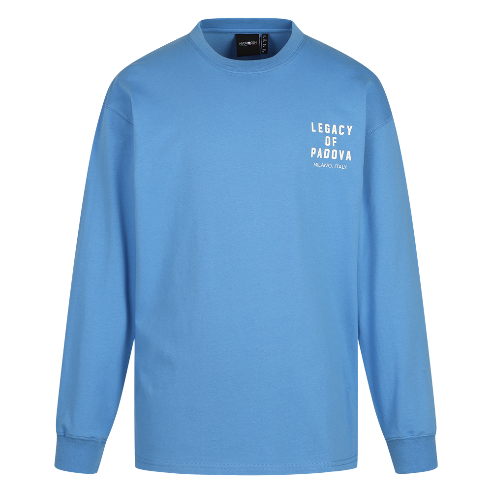 H31F1TL207 HYDROGEN Unisex Iconic Bone-Z Long Sleeve Blue