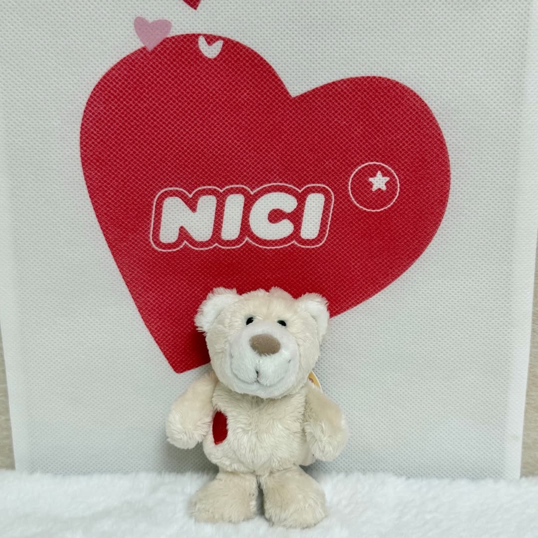 [KREAM 단독] NICI Love bear cream 10cm bb 착용 스타일 - 2