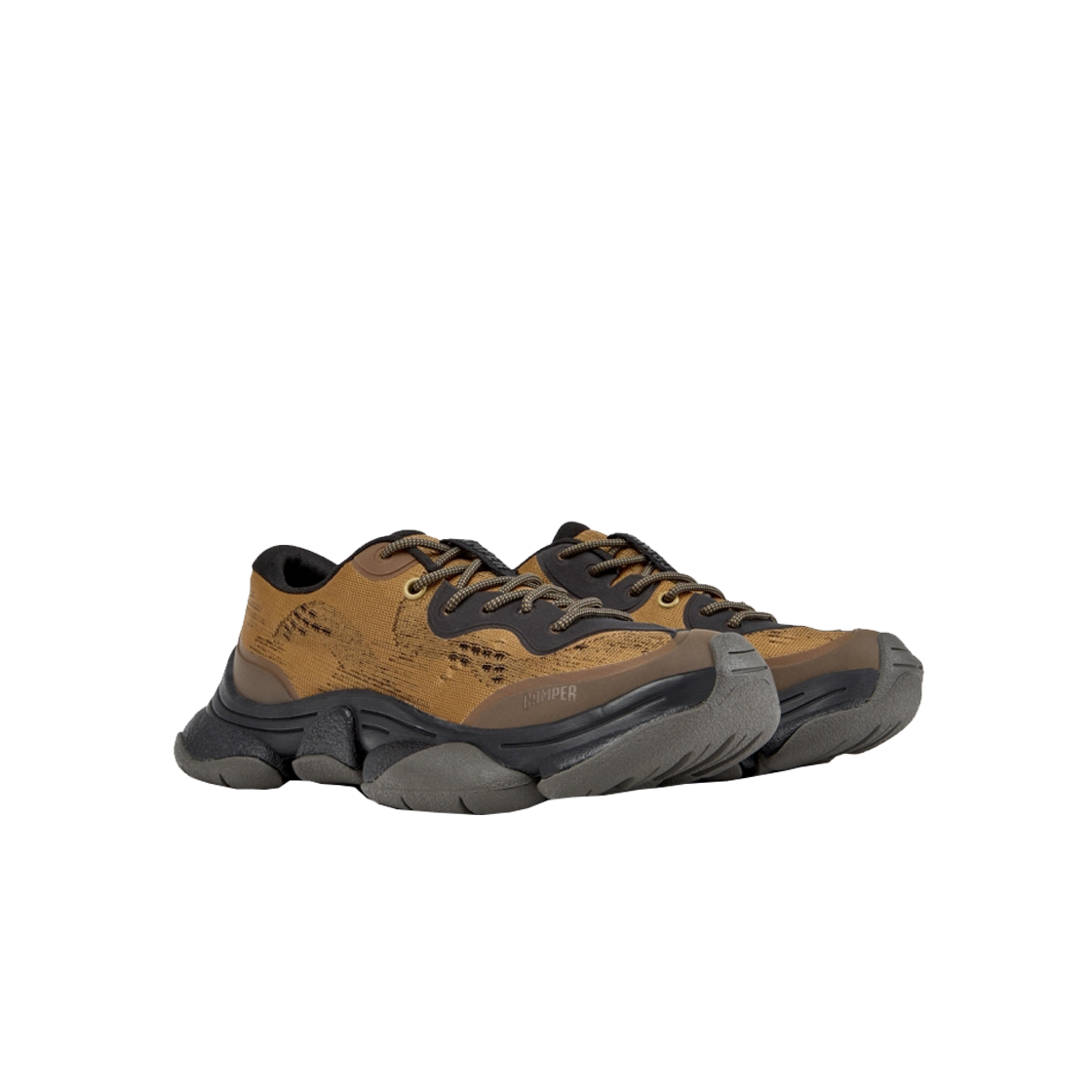 캠퍼 여성 카스트2 스니커즈 브라운(Camper Women Karst 2 Sneakers Brown) - 2