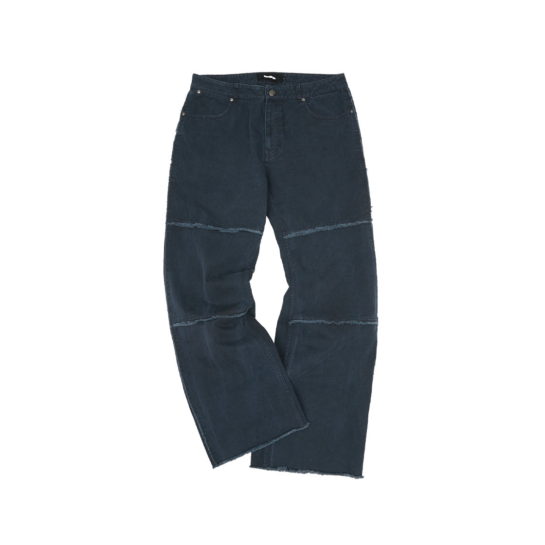 MEA01B6B01-NV MEA Vintage Washed Semi-Boots Cut Pants Dark Navy