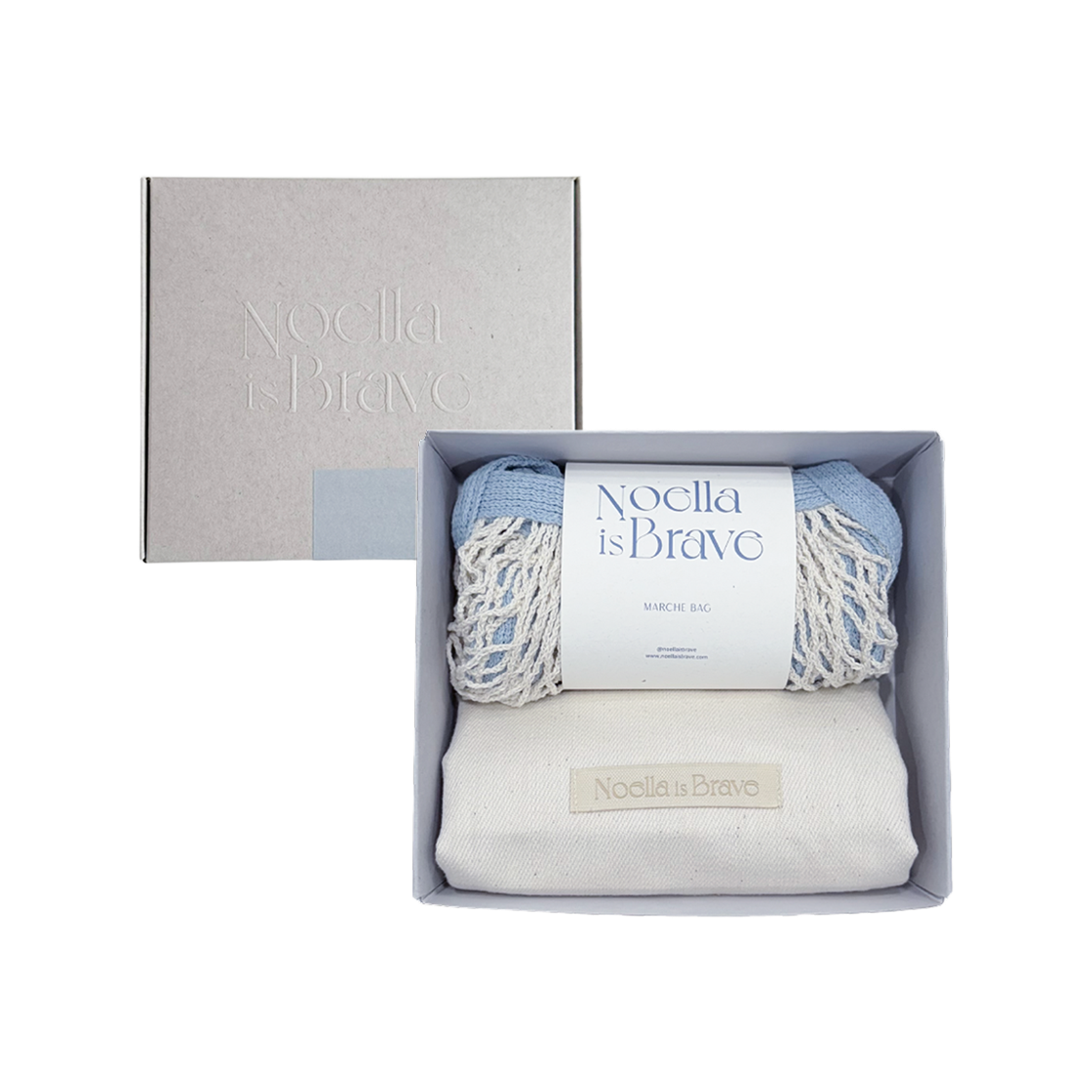 노엘라이즈브레이브 마르쉐 기프트 세트 / 블루(NOELLA IS BRAVE MARCHE GIFT SET / BLUE) - 1