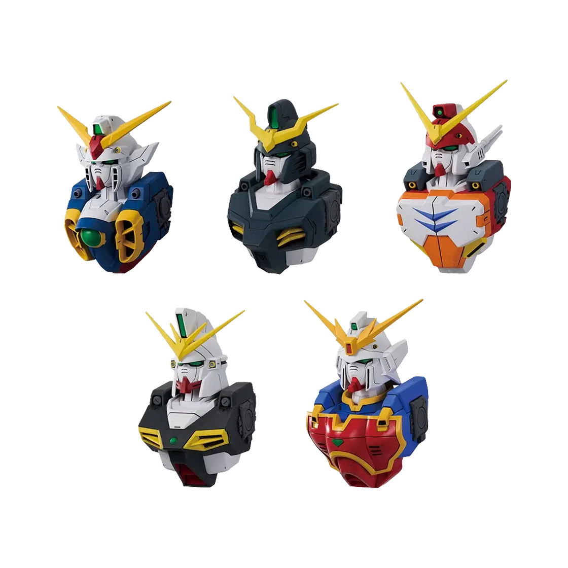 반다이 제일복권 신기동전기 건담 W 30주년 E상 MS 헤드 마그넷 미개봉 랜덤박스 (1개입)(Bandai Ichiban Kuji New Mobile Report Gundam Wing 30th Anniversary E Prize MS Head Magnet Sealed Case (1 Blind Box)) - 1