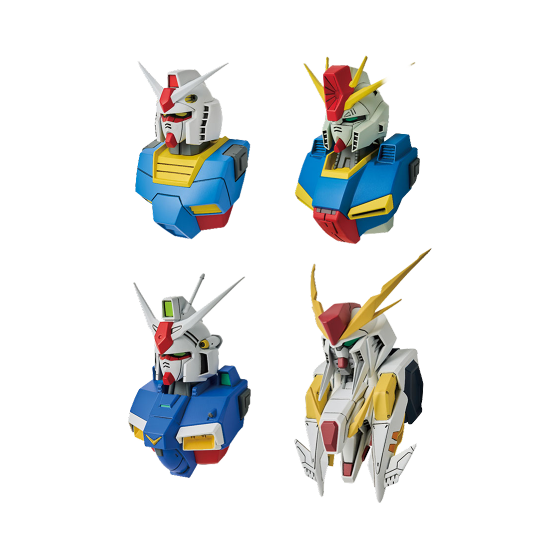 반다이 제일복권 기동전사 건담 우주세기 사가 D상 MS 헤드 마그넷(Bandai Ichiban Kuji Mobile Suit Gundam UNIVERSAL CENTURY SAGA D Prize MS Head Magnet) - 1