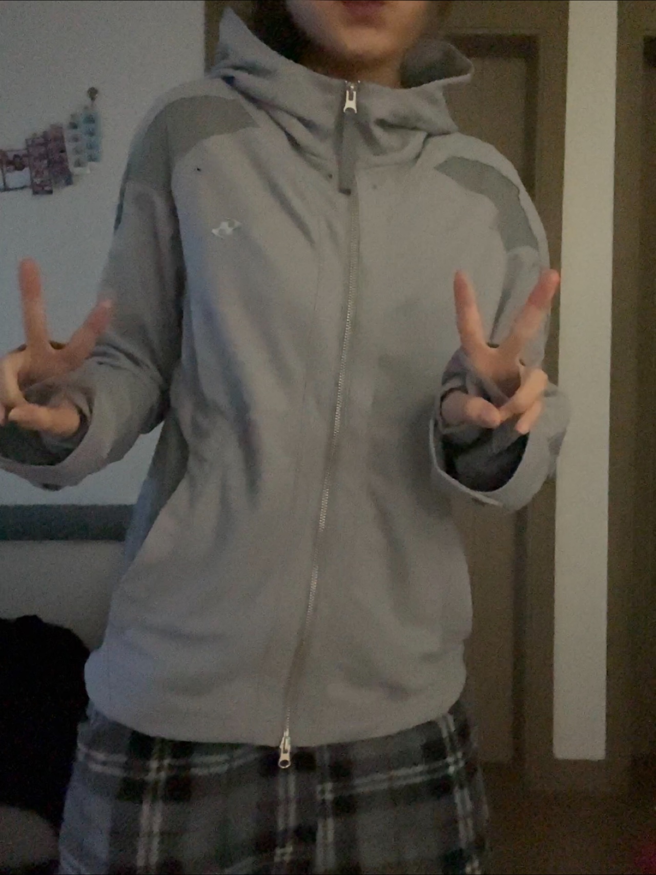 Sansan Gear Dual-Shade Jacket Grey_26SS 착용 스타일