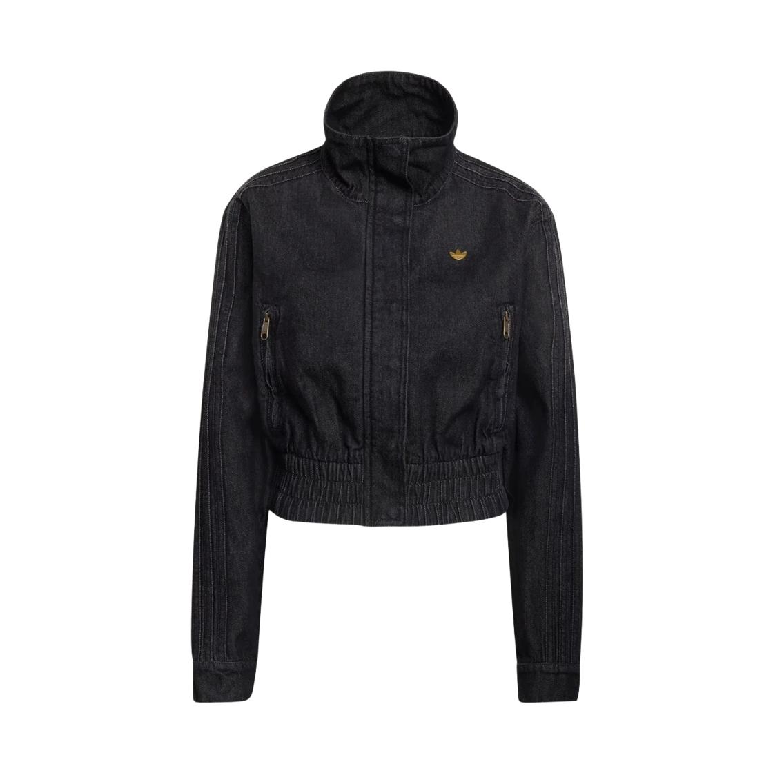 KD3918 (W) Adidas Originals Denim Track Top True Black Denim - KR Sizing