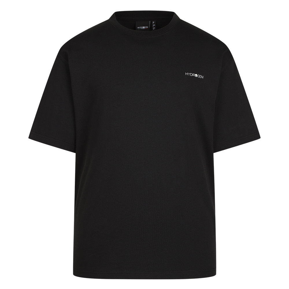 H11F2TR299 HYDROGEN Men's Bone-Z Graphic T-Shirt Black