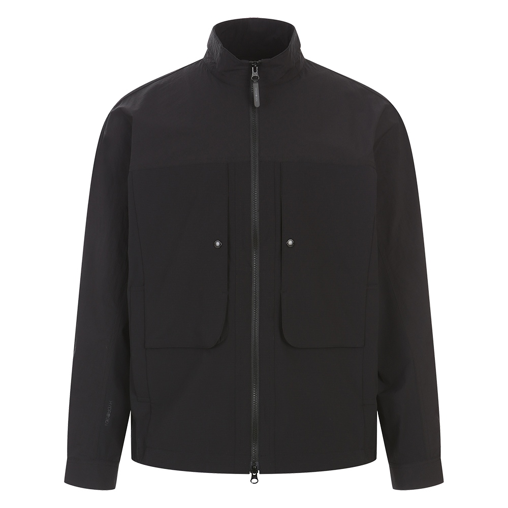 하이드로겐 남성 용융사 자켓 블랙(HYDROGEN Men's Mesh Jacket Black)