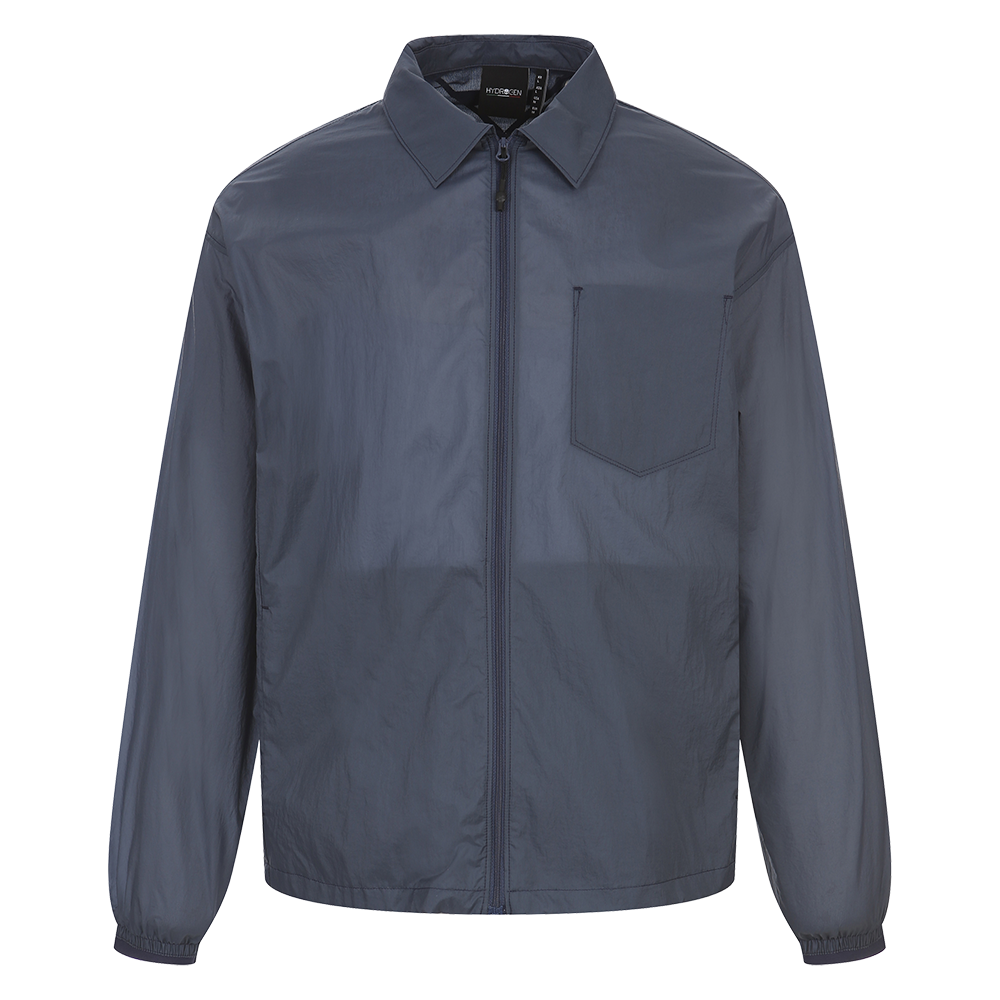 하이드로겐 남성 이너포켓 셔츠 자켓 다크 블루(HYDROGEN Men’s Inner Pocket Shirt Jacket Dark Blue)