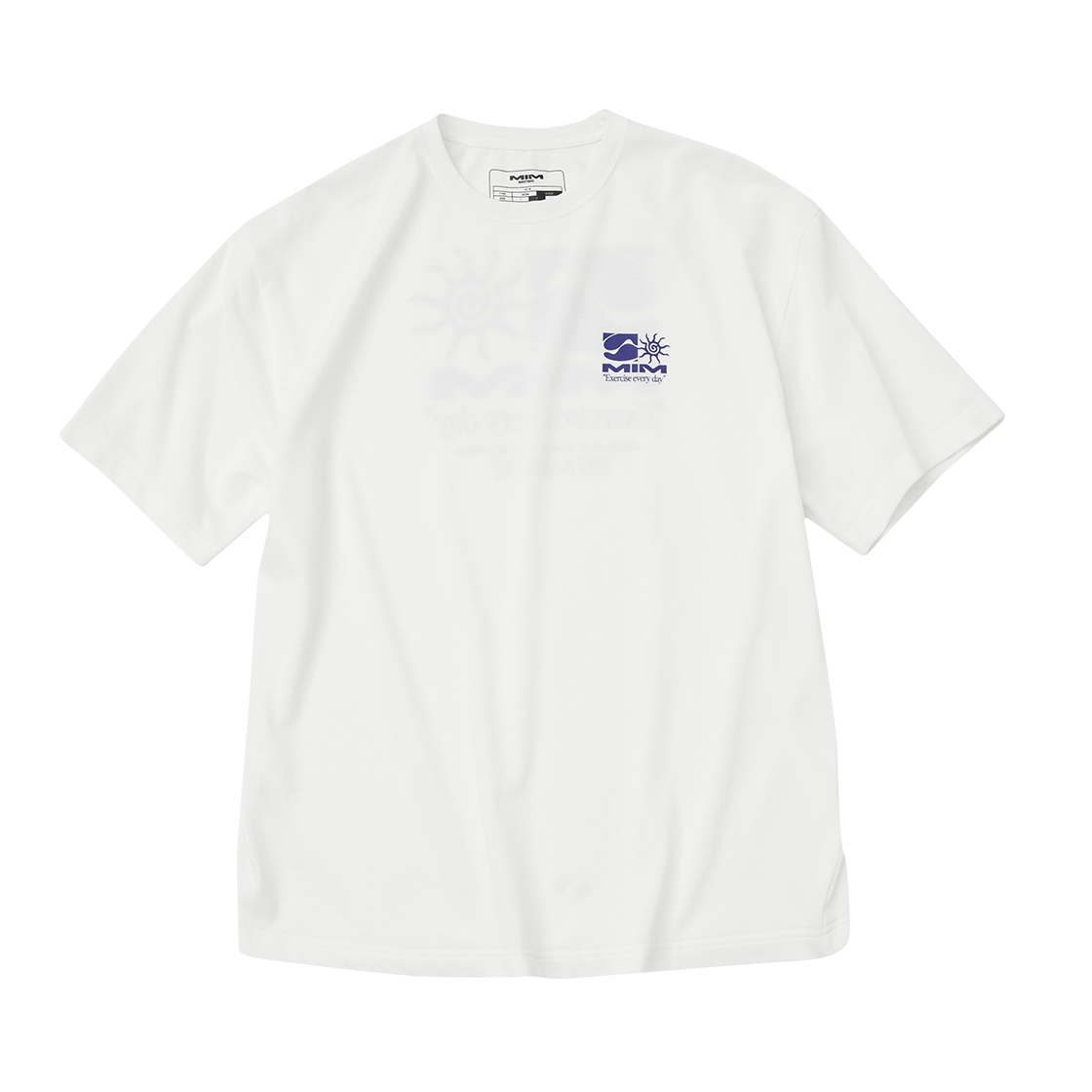 엠아이엠 선하트레이트 티셔츠 아이보리(MIM Sunheartrate T-shirt Ivory)