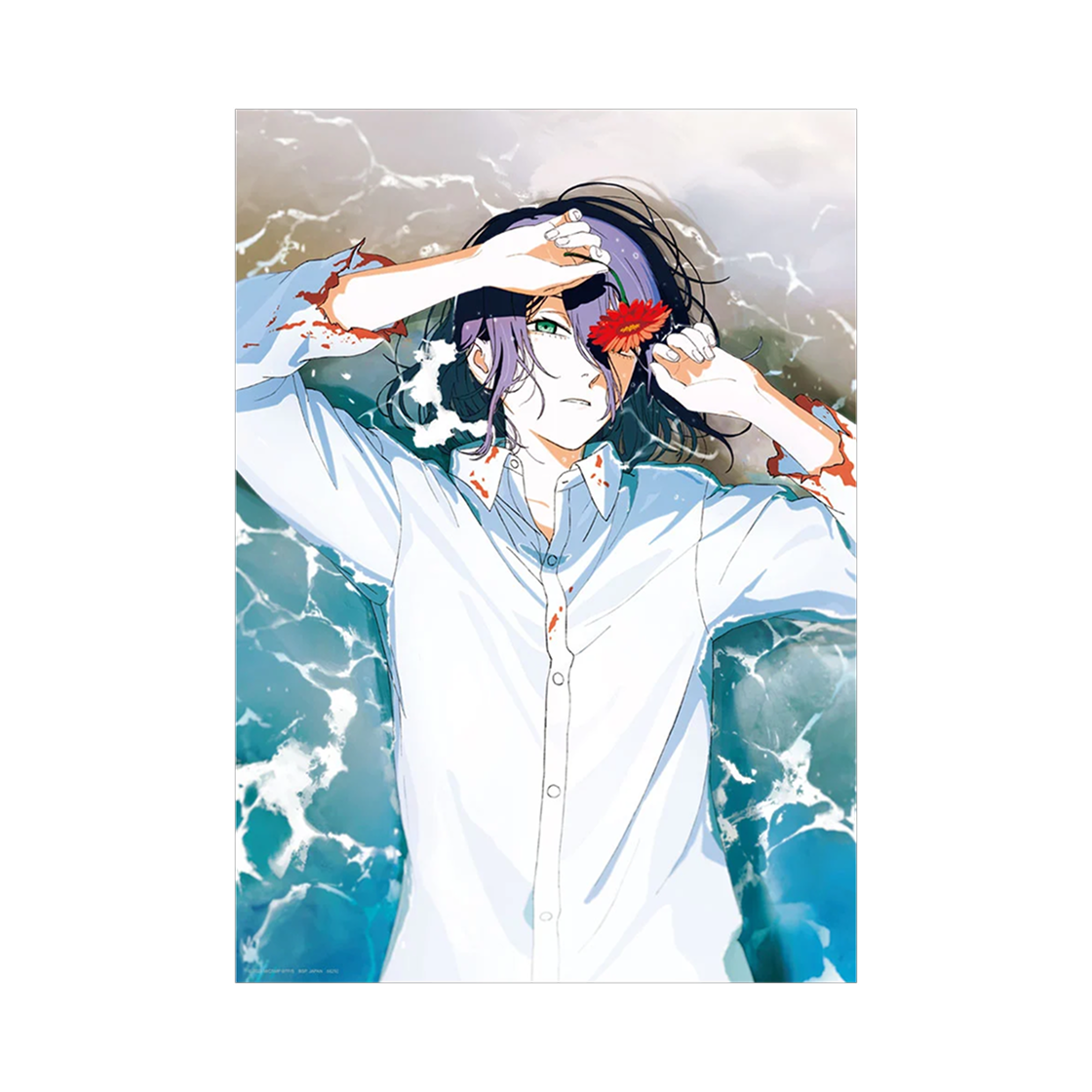 - Bandai Ichiban Kuji Chokotto Movie Chainsaw Man Reze Arc A Prize Poster Collection B Ver.