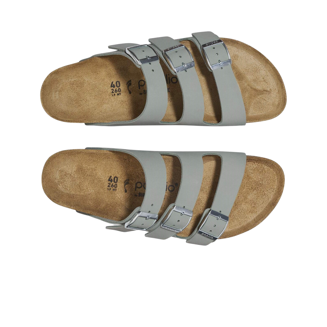 (W) 버켄스탁 플로리다 플렉스 플랫폼 퓨어 세이지 - 내로우((W) Birkenstock Florida Flex Platform Pure Sage - Narrow) - 2