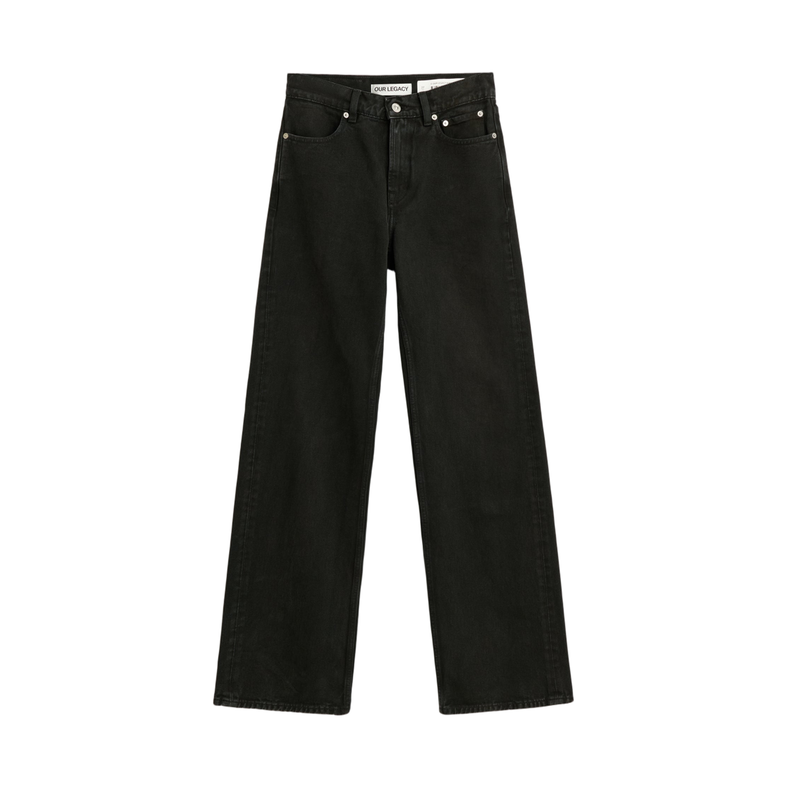 W2265WH (W) Our Legacy Wata Cut Overdyed Highway Black
