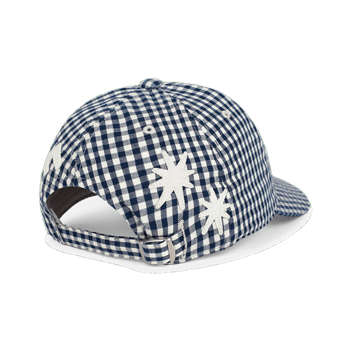 [트리플적립]썬러브 스타카토 캡 네이비 깅엄([트리플적립]SUNLOVE Staccato Cap Navy Gingham) - 2