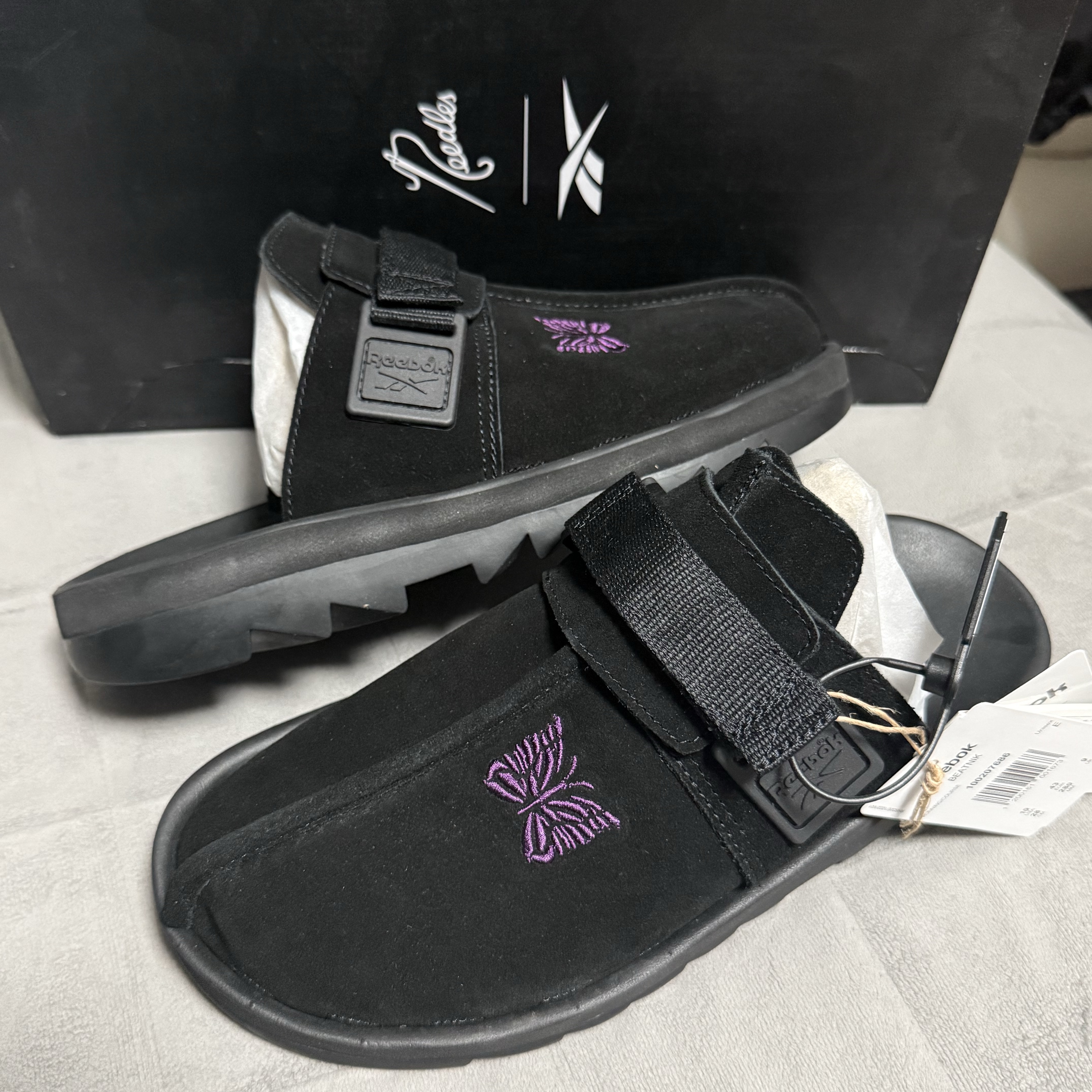 Reebok x Needles Beatnik Black 착용 스타일