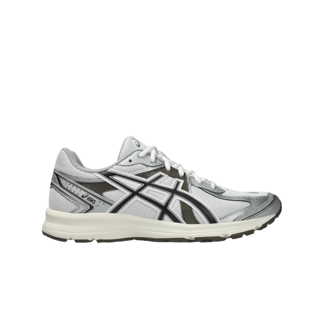 아식스 조그 100 S 화이트 블랙 커피(Asics Jog 100 S White Black Coffee)