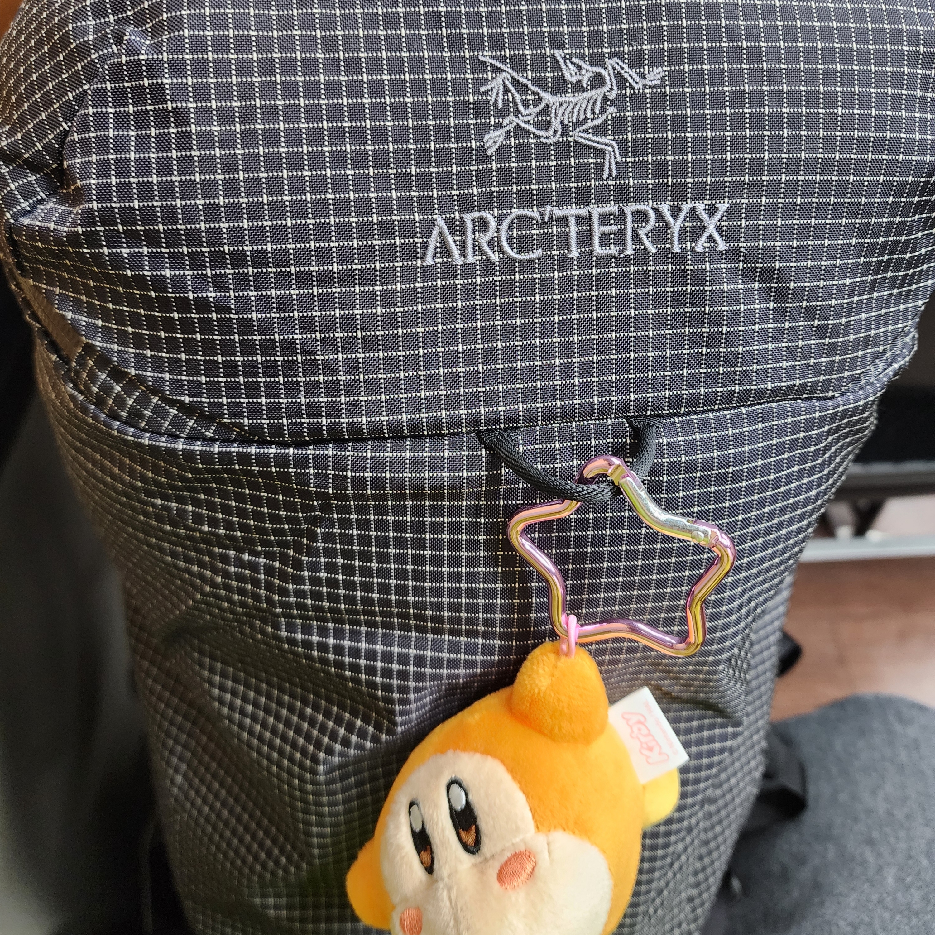 Arc'teryx Konseal 15 Backpack Black, Asics Superblast 3 Seashell Sun Coral 착용 스타일 - 2